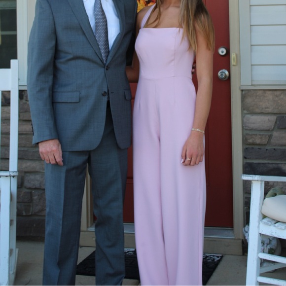 Light Pink Jumpsuit / Romper - Picture 2 of 3